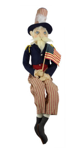 Uncle Sam Soft Sculpture