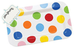 Bright Dot Entertaining Mini Platter With Now Serving Attachment