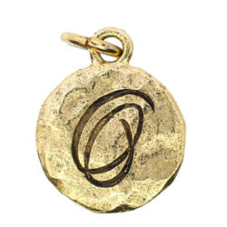 Gold Monogram O by Beaucoup Designs