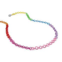 Charm It! Rainbow Chain Necklace CIN304