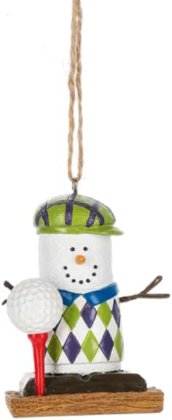 Smore's Golfer Ornament by Ganz-Midwest Gift