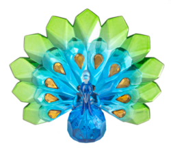 Peacock Crystal Expressions by Ganz