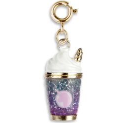 Charm It! Gold Unicorn Smoothie Charm by High IntenCity CICC1319