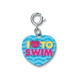 Charm IT! I Love To Swim Charm by High IntenCity CICC1160